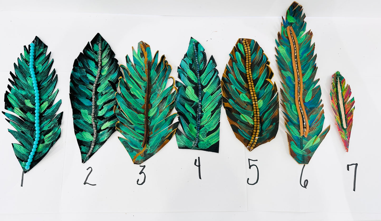 Leather Feathers